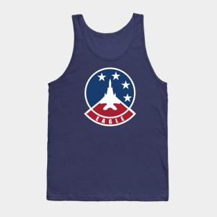 F-15 Eagle Patch Tank Top